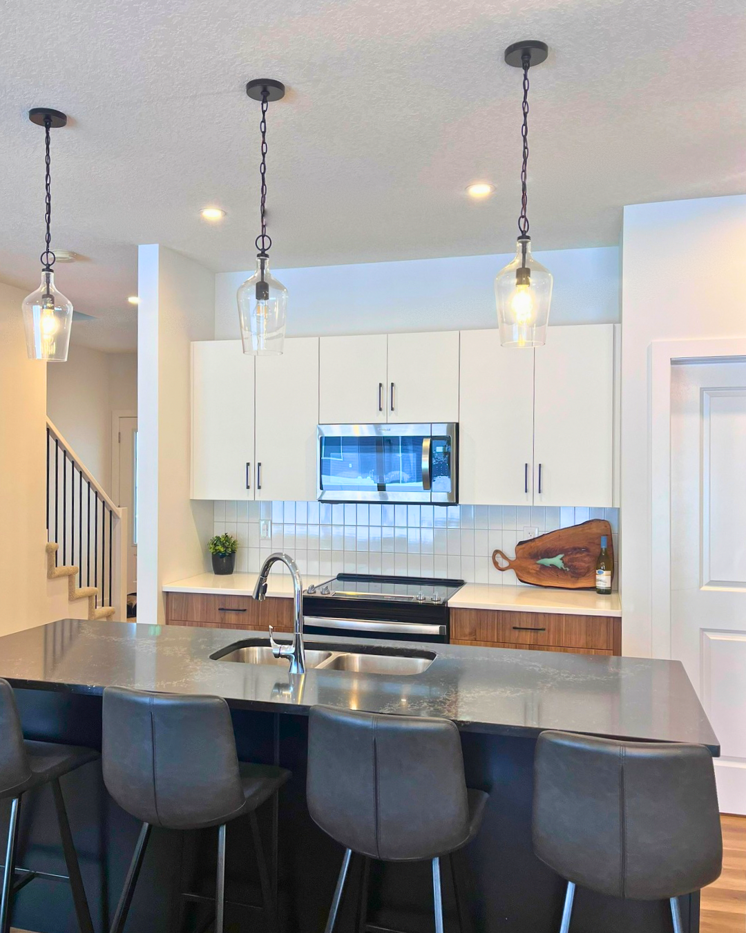A clean, refreshed kitchen